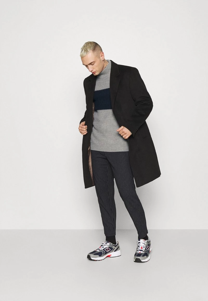 10 mejores ⌛ Brave Soul REINOLD - Jersey De Punto - Silver Grey Marl/ French Navy, Hombre 🎁 - Imagen 2