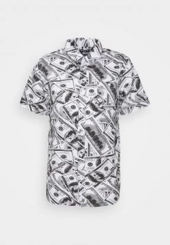 Cupón 🎁 Brave Soul Camisa - Optic White/jet Black, Hombre 👏