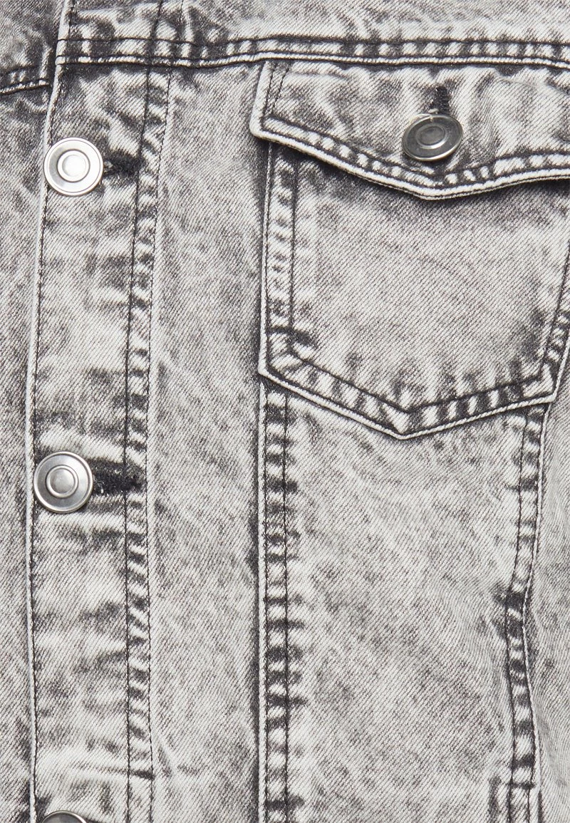 Para estrenar 😀 Brave Soul Chaqueta Vaquera - Grey Acid Wash, Hombre 🤩 - Imagen 3