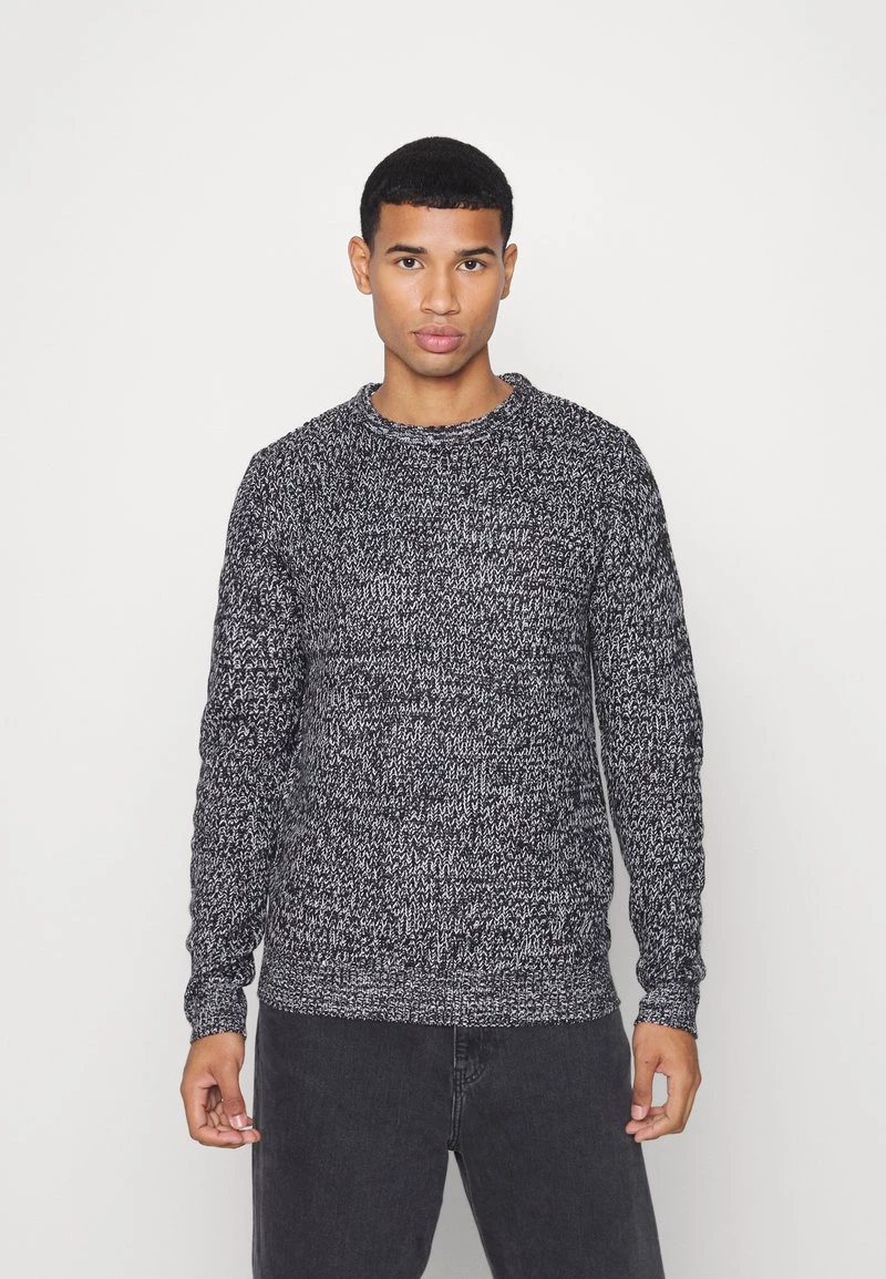 mejor venta 🔥 Brave Soul Jersey De Punto - Charcoal/jet Black, Hombre ✨