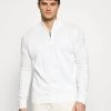 Cupón 🔔 Brave Soul KESTER - Jersey De Punto - Vintage White/light Grey Marl, Hombre 🛒