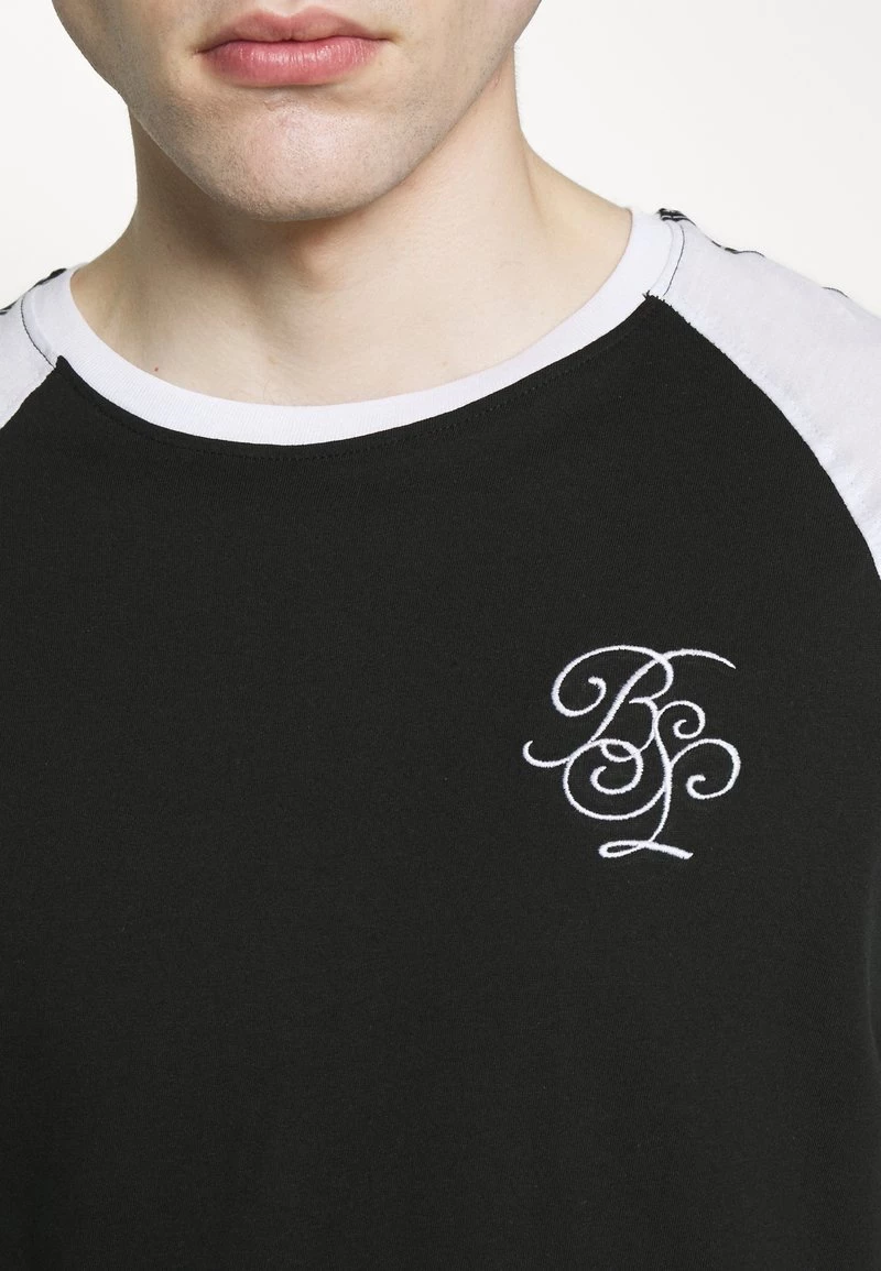 ofertas ⭐ Brave Soul PHINX - Camiseta Estampada - Jet Black, Hombre 😍 - Imagen 6