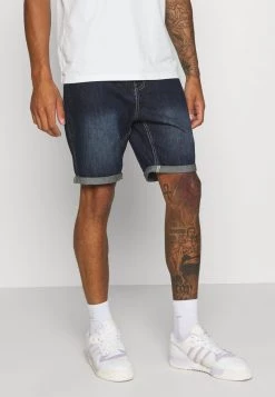 Mejor trato 😉 Brave Soul Shorts Vaqueros - Dark Blue Wash, Hombre ⭐