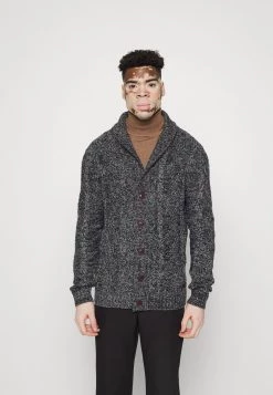 Las mejores reseñas de ⌛ Brave Soul TRACTATUSC - Chaqueta De Punto - Jet Black/grey, Hombre 👍