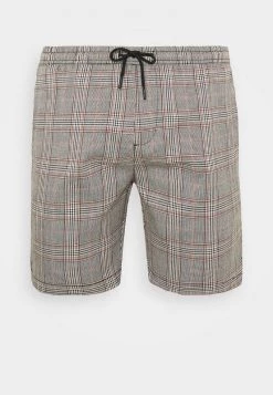 Venta express 🧨 Brave Soul COLTON - Shorts - Black/white/light Brown, Hombre 💯