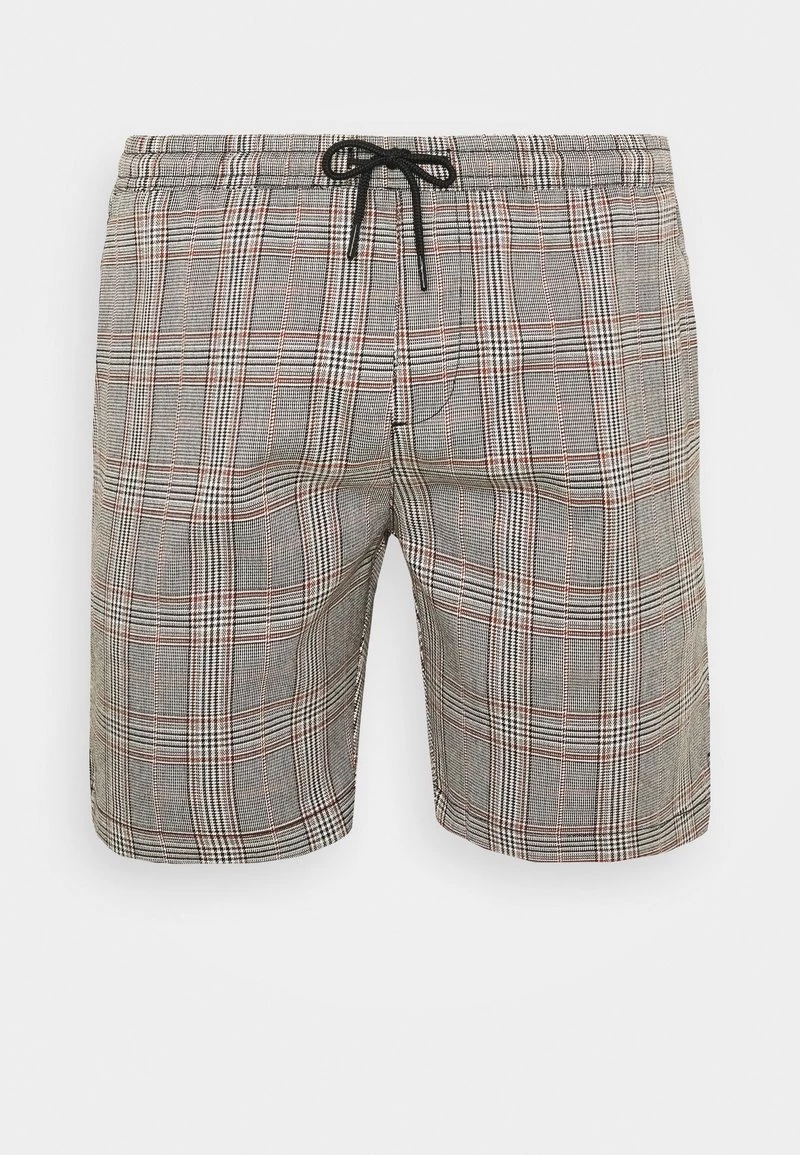 Venta express 🧨 Brave Soul COLTON - Shorts - Black/white/light Brown, Hombre 💯