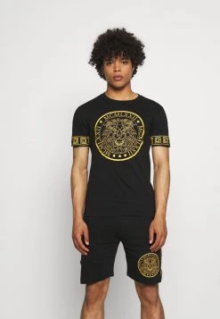 Venta express 😀 Brave Soul LION SET - Shorts - Black, Hombre 😉