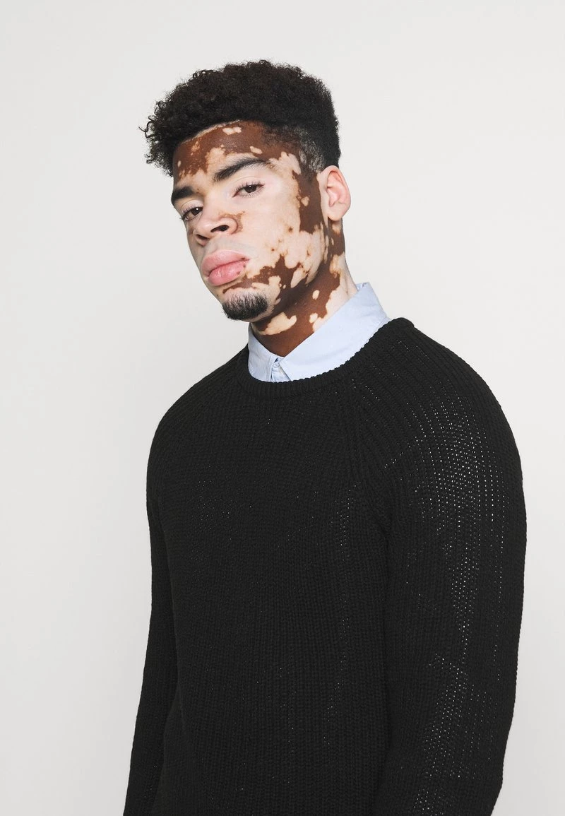 Presupuesto 👏 Brave Soul Jersey De Punto - Black, Hombre ⭐ - Imagen 5