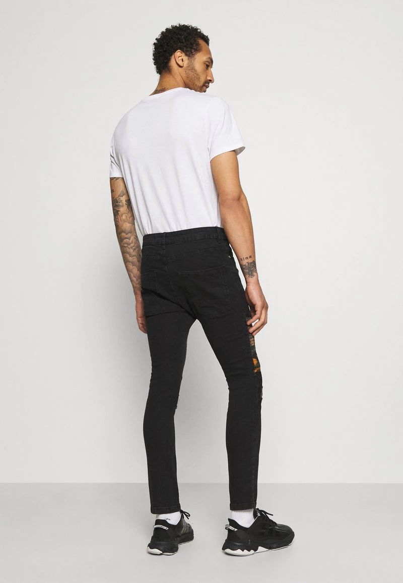 Promoción 👍 Brave Soul ROBBIN CAMOO - Vaqueros Pitillo - Charcoal Wash, Hombre 🔥 - Imagen 3