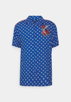 Nuevo ❤️ Brave Soul CHEMISTRY - Camisa - Blue/jet Black/optic White, Hombre 💯