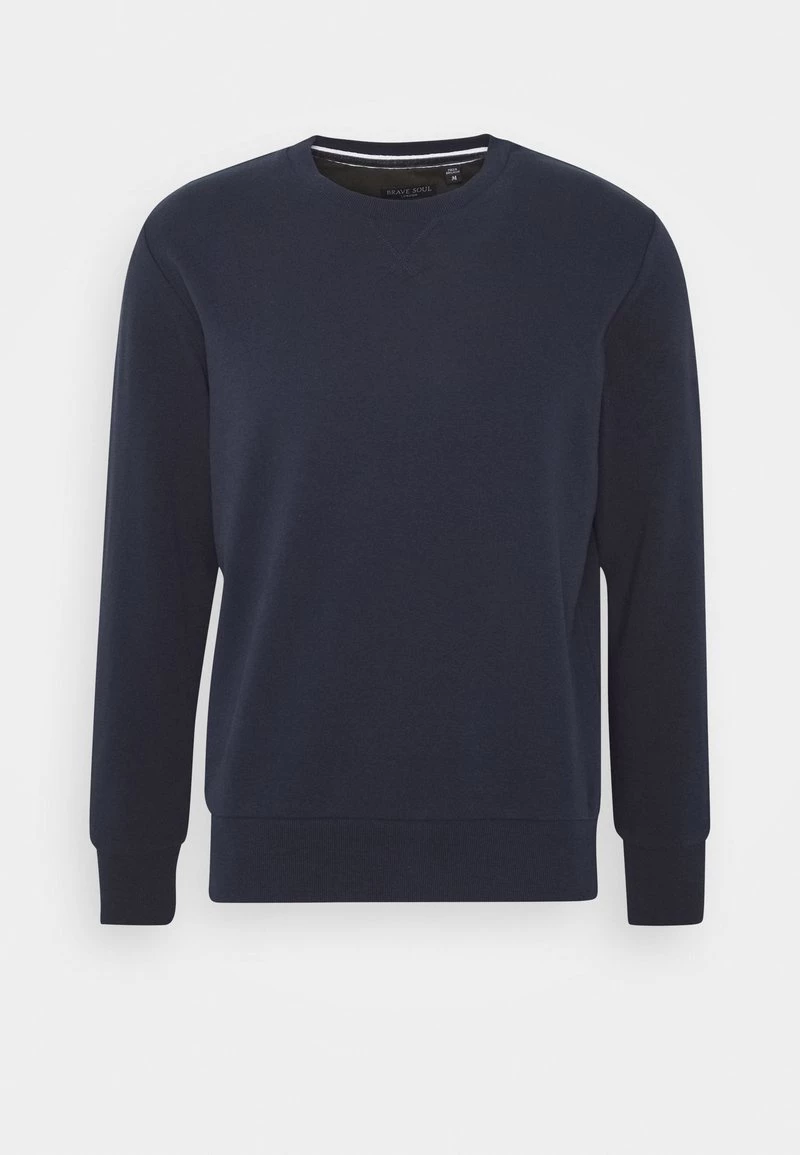 Descuento 😉 Brave Soul Sudadera - Dark Navy, Hombre 👍 - Imagen 4