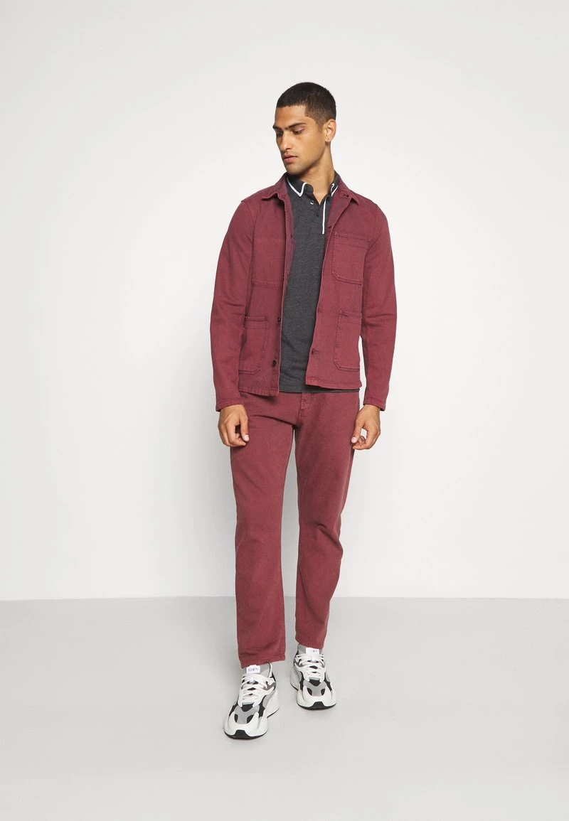 Descuento ✔️ Brave Soul VIRGIL - Polo - Dark Charcoal Marl/optic White, Hombre 🌟 - Imagen 2