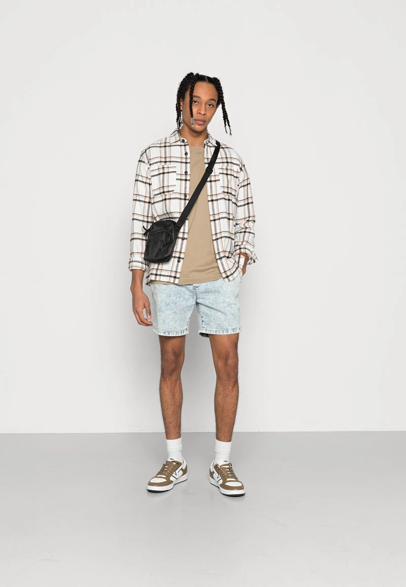 10 mejores ⌛ Brave Soul ADRIAN - Shorts Vaqueros - Blue Acid Wash, Hombre 😍 - Imagen 2