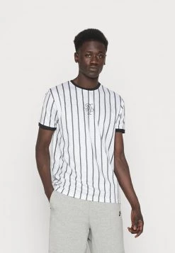 Venta al por mayor 🎉 Brave Soul ALFON - Camiseta Estampada - Optic White/jet Black, Hombre 🌟