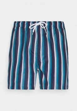 Venta al por mayor 🎉 Brave Soul ESSEX - Bañador - Navy/white, Hombre ✔️