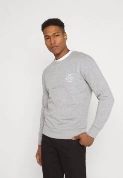 Mejor trato 🧨 Brave Soul ARTHUR - Sudadera - Grey Marl/optic White, Hombre 😍