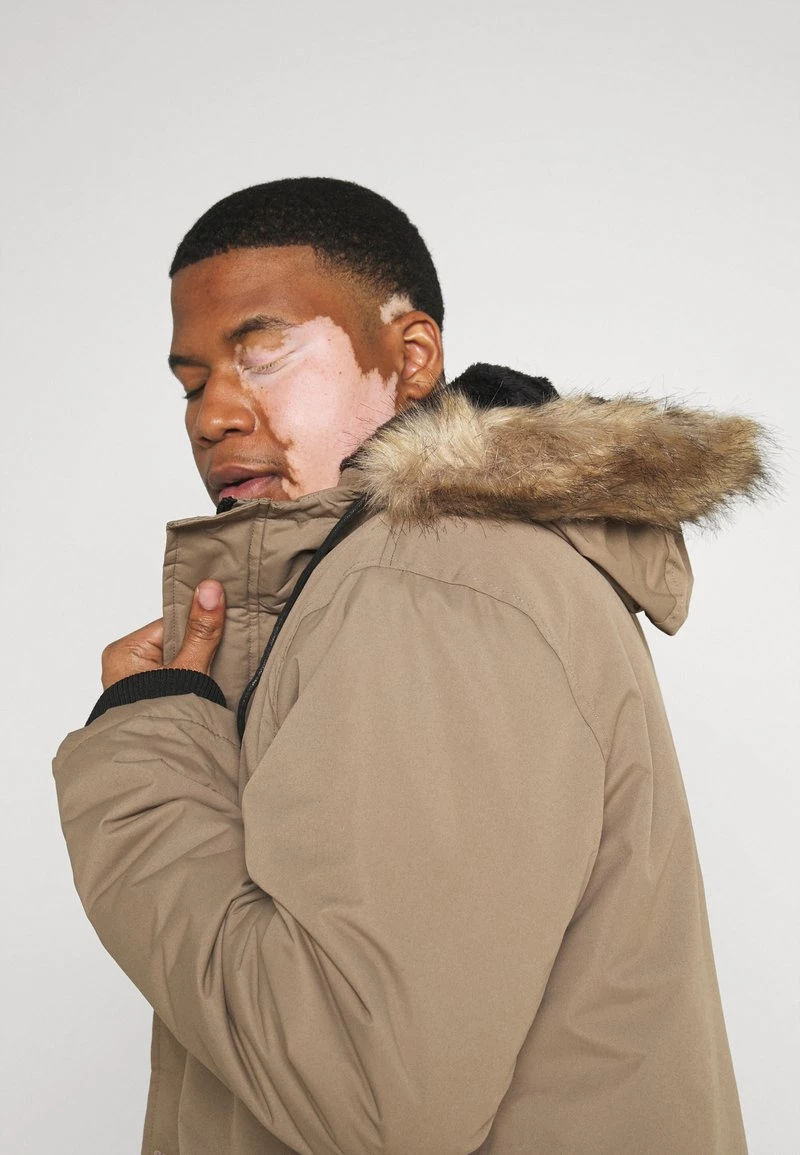 Barato ⌛ Brave Soul Abrigo De Invierno - Stone, Hombre 🎁 - Imagen 5