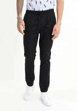 Lo mas barato ⌛ Brave Soul FINEPLAIN - Pantalones - Black, Hombre 👏