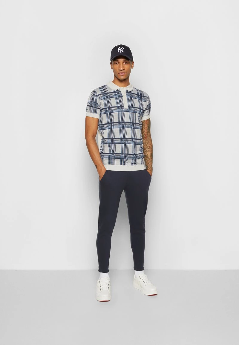 Toma de corriente 👍 Brave Soul JAXON - Polo - Ecru/navy, Hombre 🧨 - Imagen 2