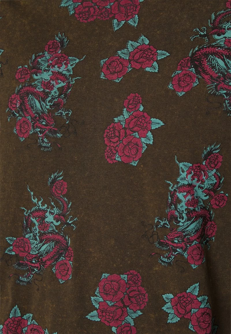 Lo mas barato 🔔 Brave Soul FALKO - Camiseta Estampada - Olive Garment/multicolor, Hombre ❤️ - Imagen 5