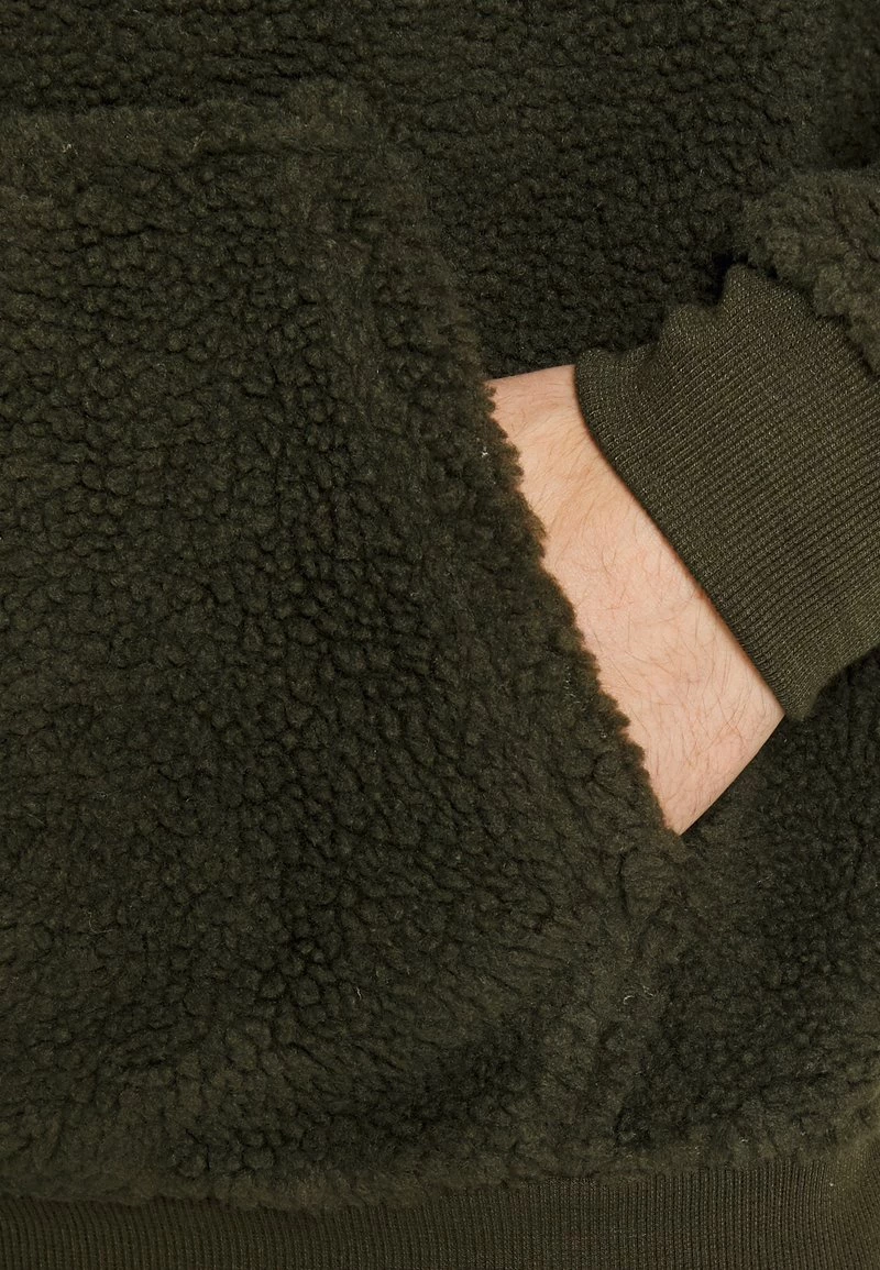 mejor venta 💯 Brave Soul Sudadera - Khaki Borg, Hombre 🎁 - Imagen 6