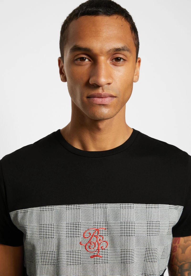 Presupuesto 🌟 Brave Soul JABARI - Camiseta Estampada - Black/white/red, Hombre 🔔 - Imagen 7