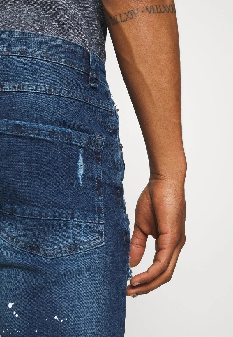 Comprar ✔️ Brave Soul MUNICH - Shorts Vaqueros - Dark Blue Wash, Hombre 🔥 - Imagen 7