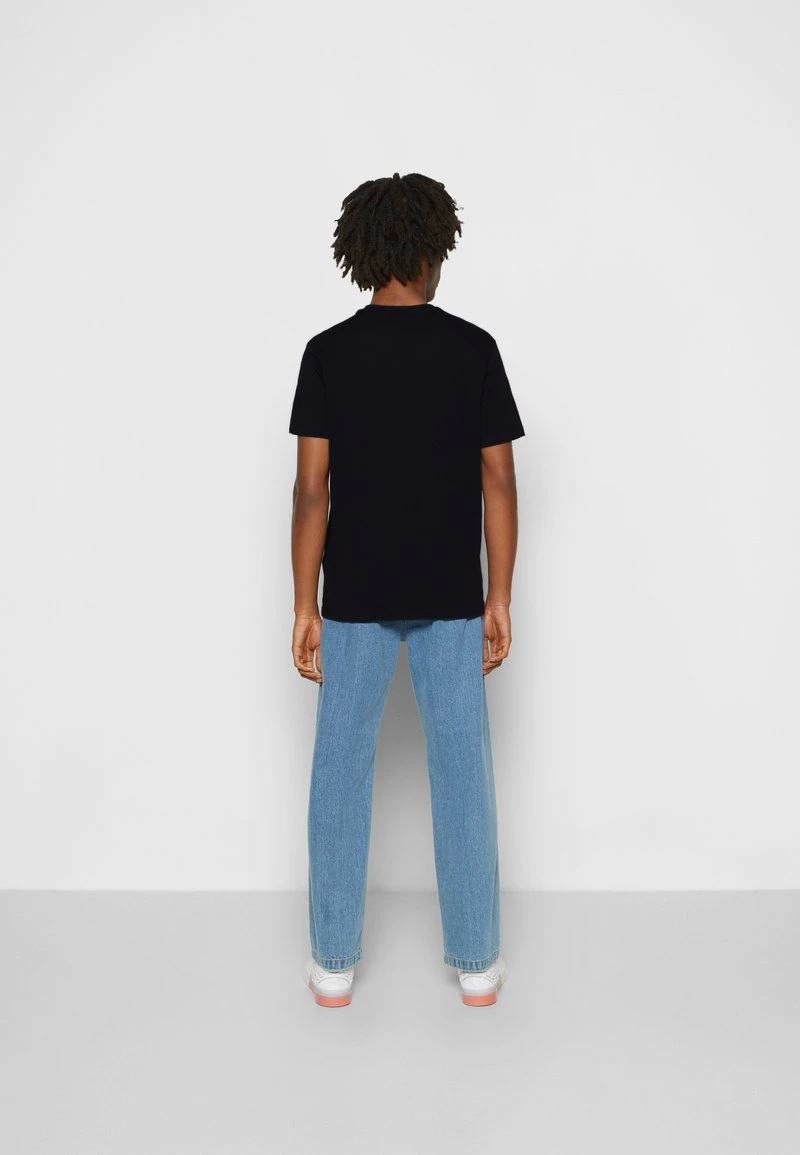 mejor venta 🔔 Brave Soul FOULKES - Camiseta Estampada - Rich Navy/ Light Grey Marl, Hombre 👍 - Imagen 4