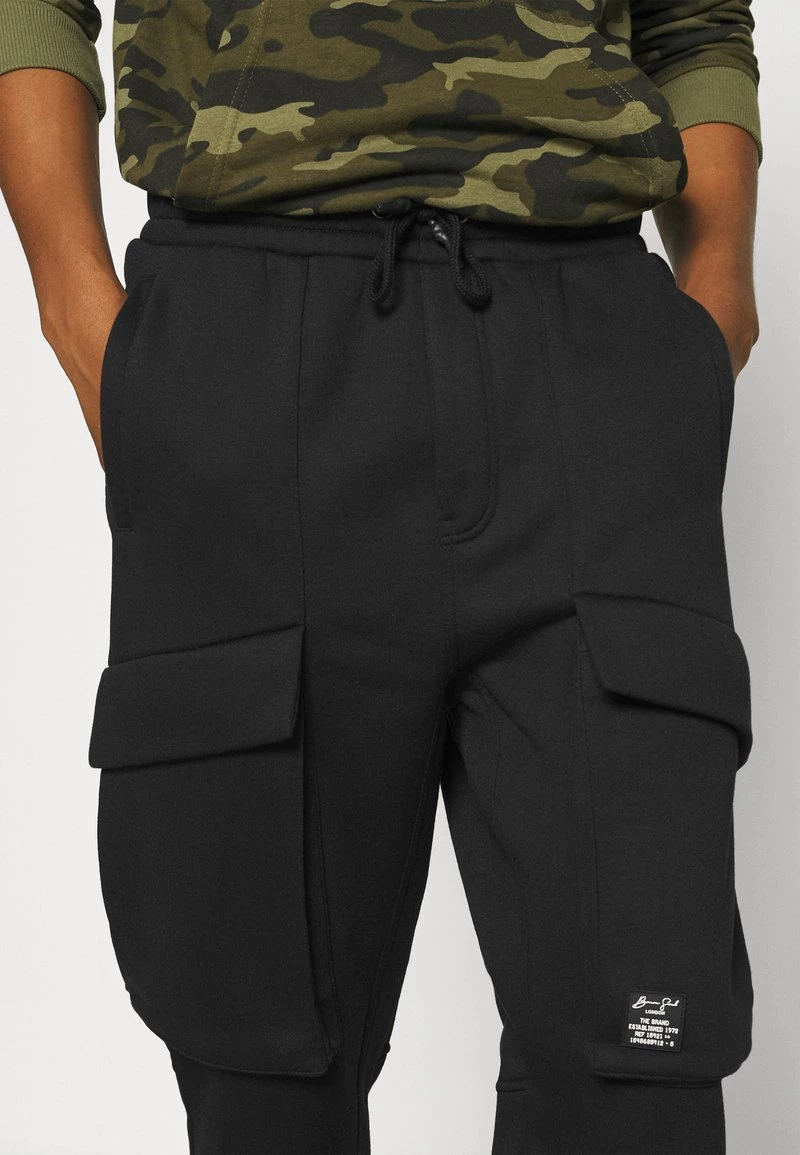 Promoción ✔️ Brave Soul Pantalones Deportivos - Jet Black, Hombre 🎁 - Imagen 5