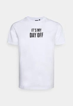 Para estrenar 🤩 Brave Soul Camiseta Estampada - White/black, Hombre 💯