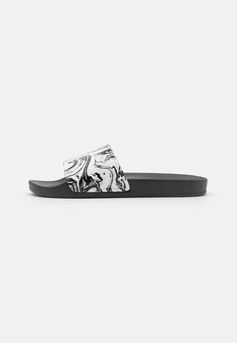 Descuento 🌟 Brave Soul MARBLE - 🩴 Sandalias Planas - Black, Hombre 😉