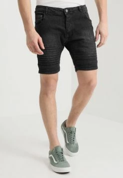 Cupón 🎁 Brave Soul Shorts Vaqueros - Grey Wash, Hombre ❤️