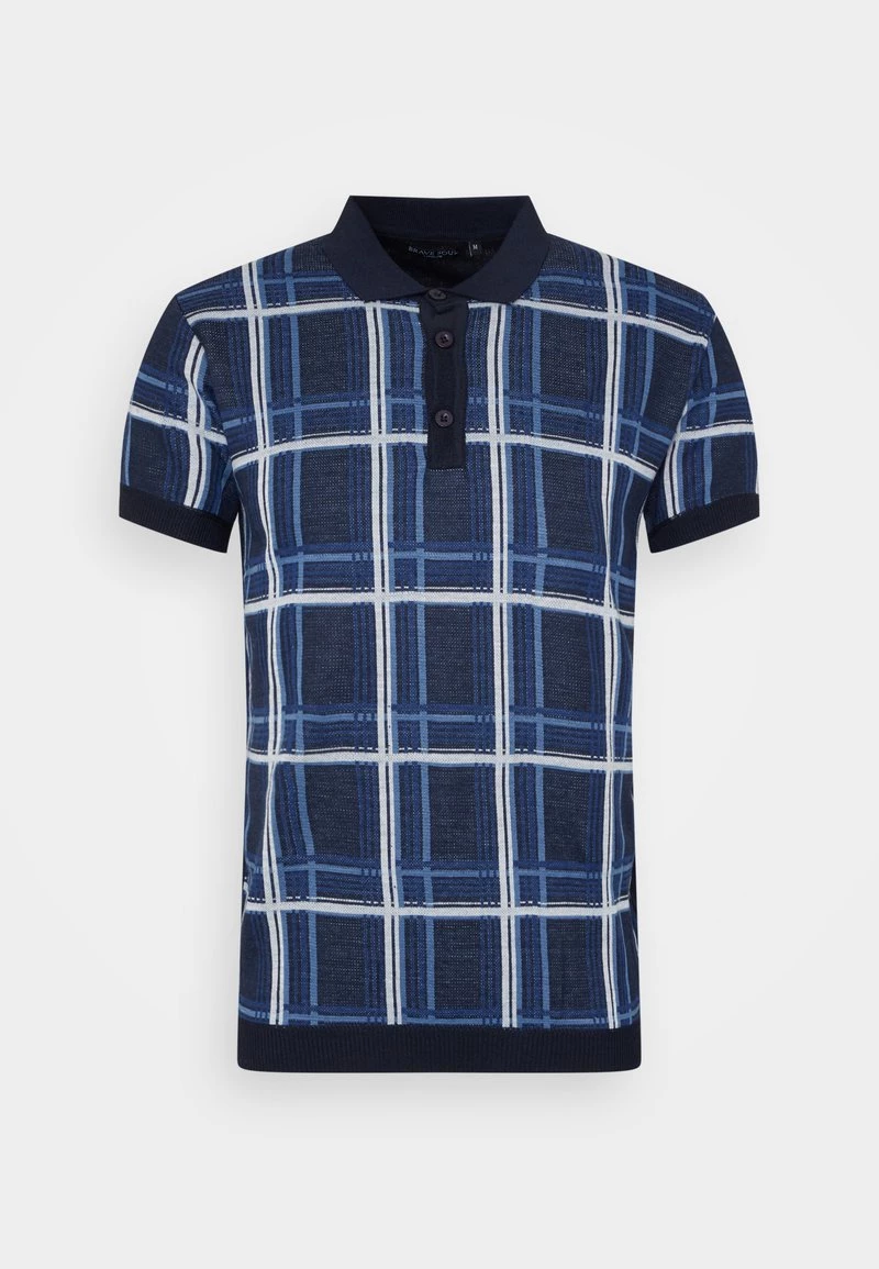 Cupón 👏 Brave Soul JAXON - Polo - Navy/ecru/blue Combo, Hombre 🌟 - Imagen 6