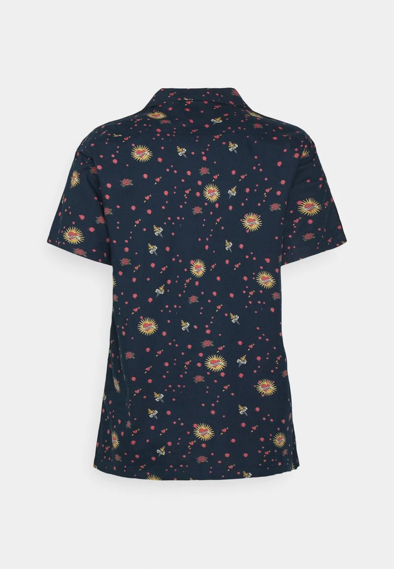 Nuevo 👏 Brave Soul Camisa - Navy/multi Colour, Hombre ✨ - Imagen 2