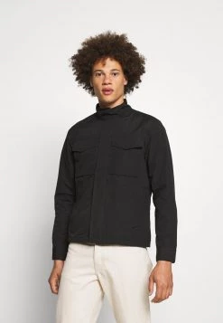 Descuento 😀 Brave Soul SANTINO - Chaqueta Fina - Black, Hombre 😍