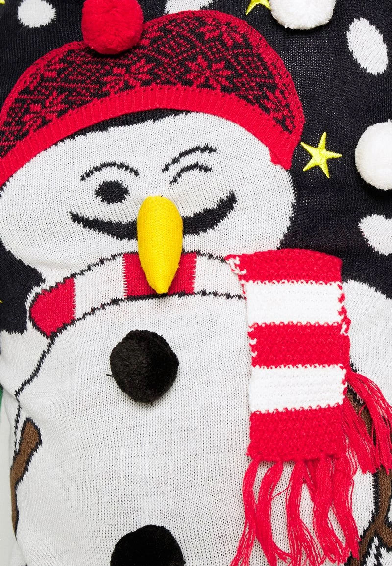 Gran venta ✔️ Brave Soul XMAS - Jersey De Punto - Navy/white, Hombre ✔️ - Imagen 6