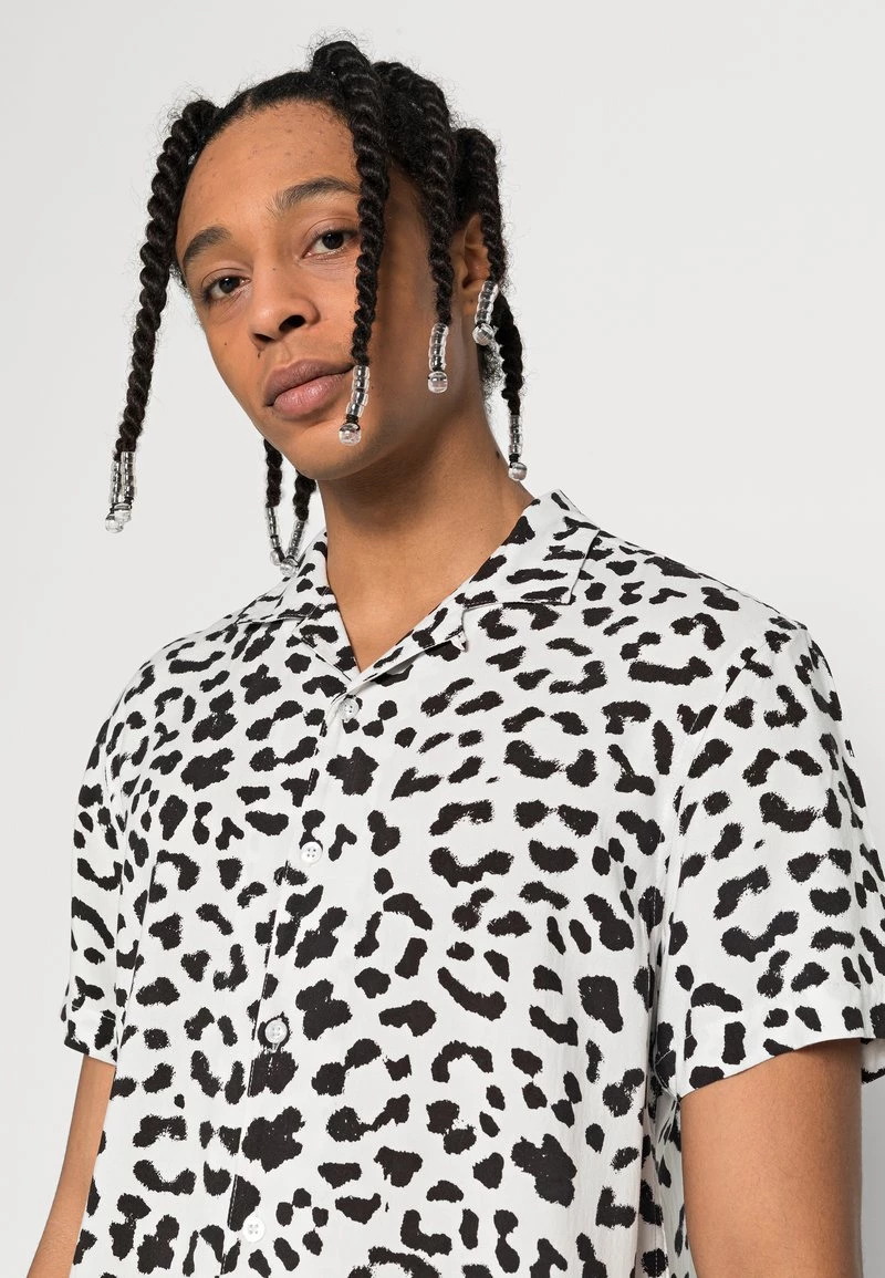 Venta express 🧨 Brave Soul Camisa - Optic White/jet Black, Hombre ⭐ - Imagen 5