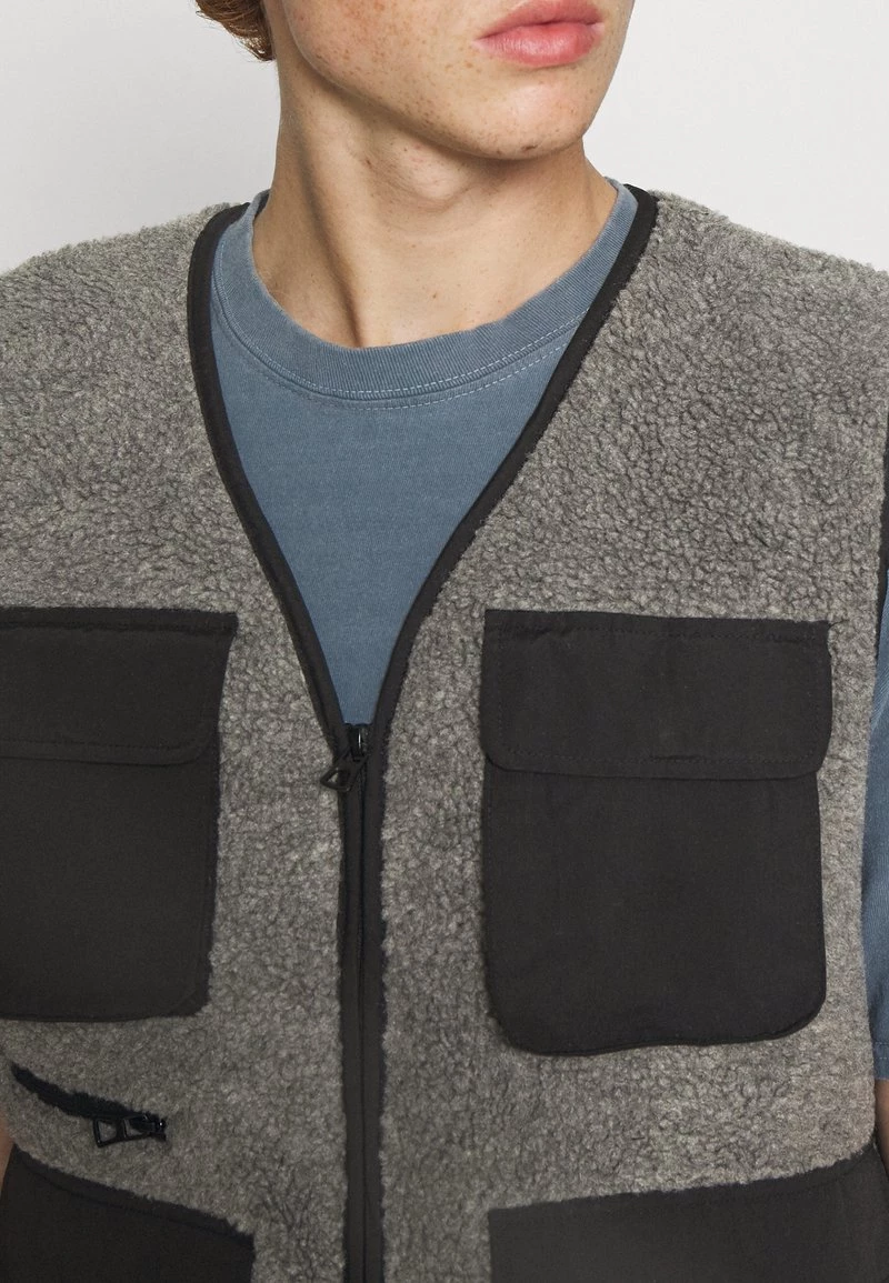 Gran venta ✔️ Brave Soul MADLEYBORGGR - Chaleco - Grey, Hombre 👍 - Imagen 5