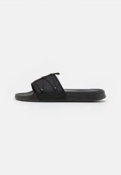 Para estrenar 🎁 Brave Soul 🩴 Sandalias Planas - Black, Hombre 🧨