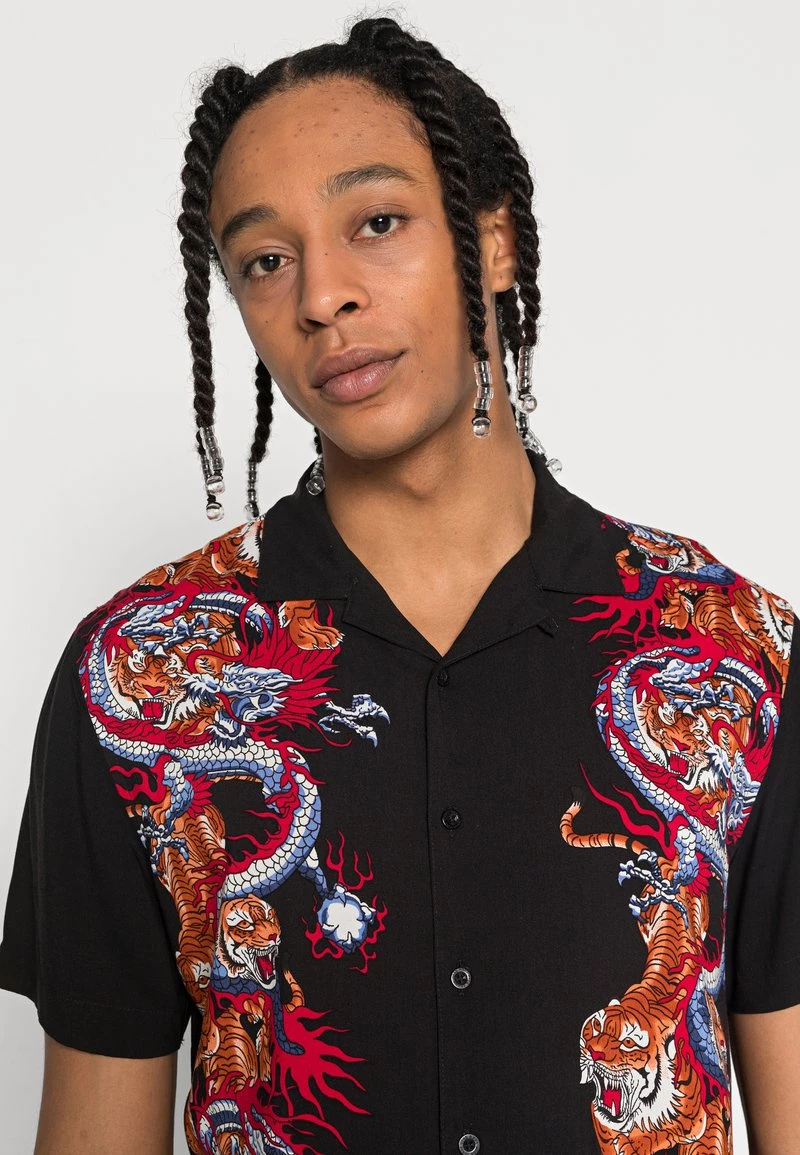 Venta al por mayor 🔔 Brave Soul Camisa - Lack/multi Print, Hombre 🎁 - Imagen 5