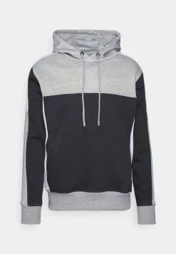 Mejor trato 👍 Brave Soul AUBURN - Sudadera - Grey/navy/white, Hombre 👏