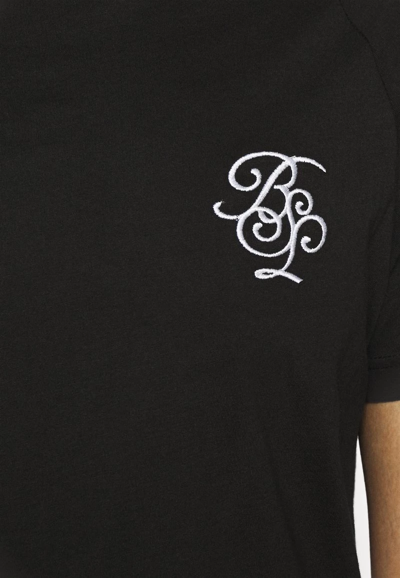 Para estrenar 👍 Brave Soul ALEX - Camiseta Estampada - Jet Black/light Grey Marl, Hombre ⌛ - Imagen 6