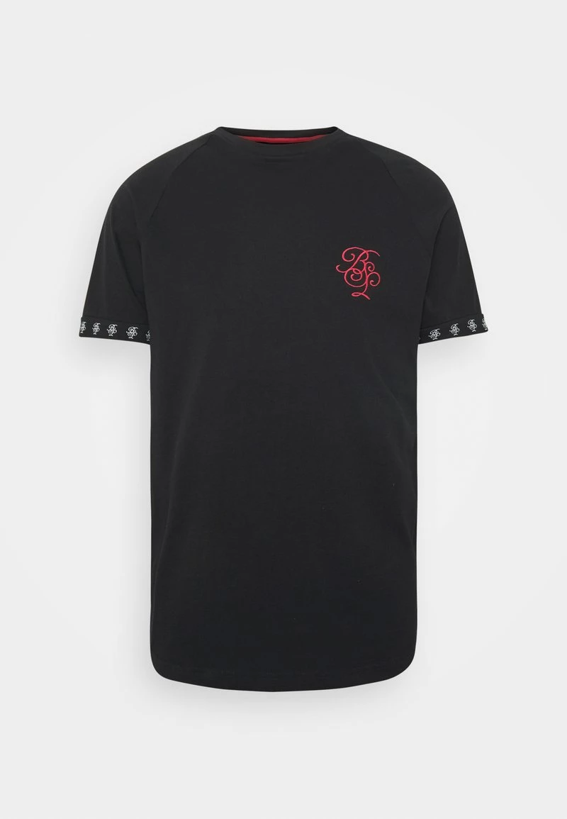 Mejor trato 😀 Brave Soul Camiseta Estampada - Jet Black/ Red, Hombre ❤️ - Imagen 5