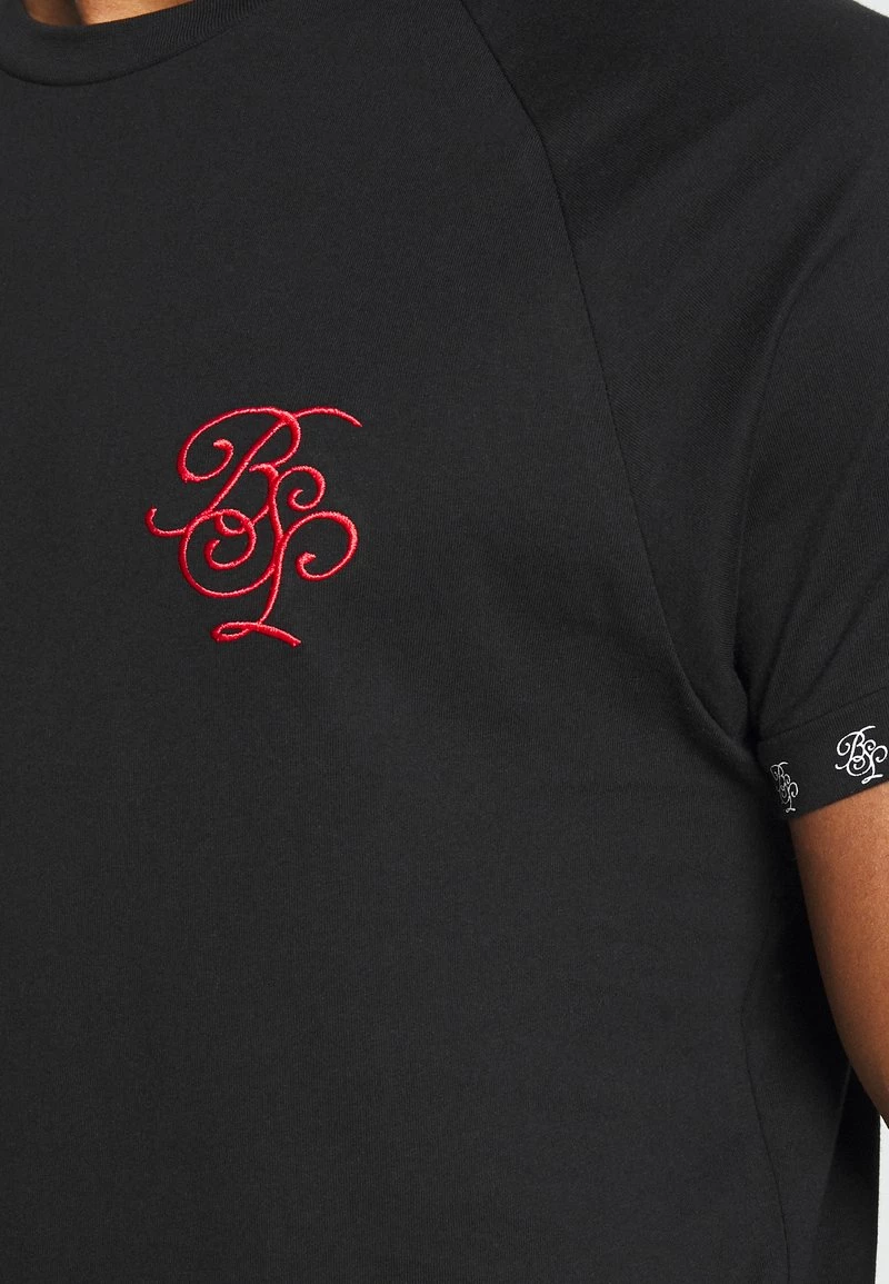 Mejor trato 😀 Brave Soul Camiseta Estampada - Jet Black/ Red, Hombre ❤️ - Imagen 6