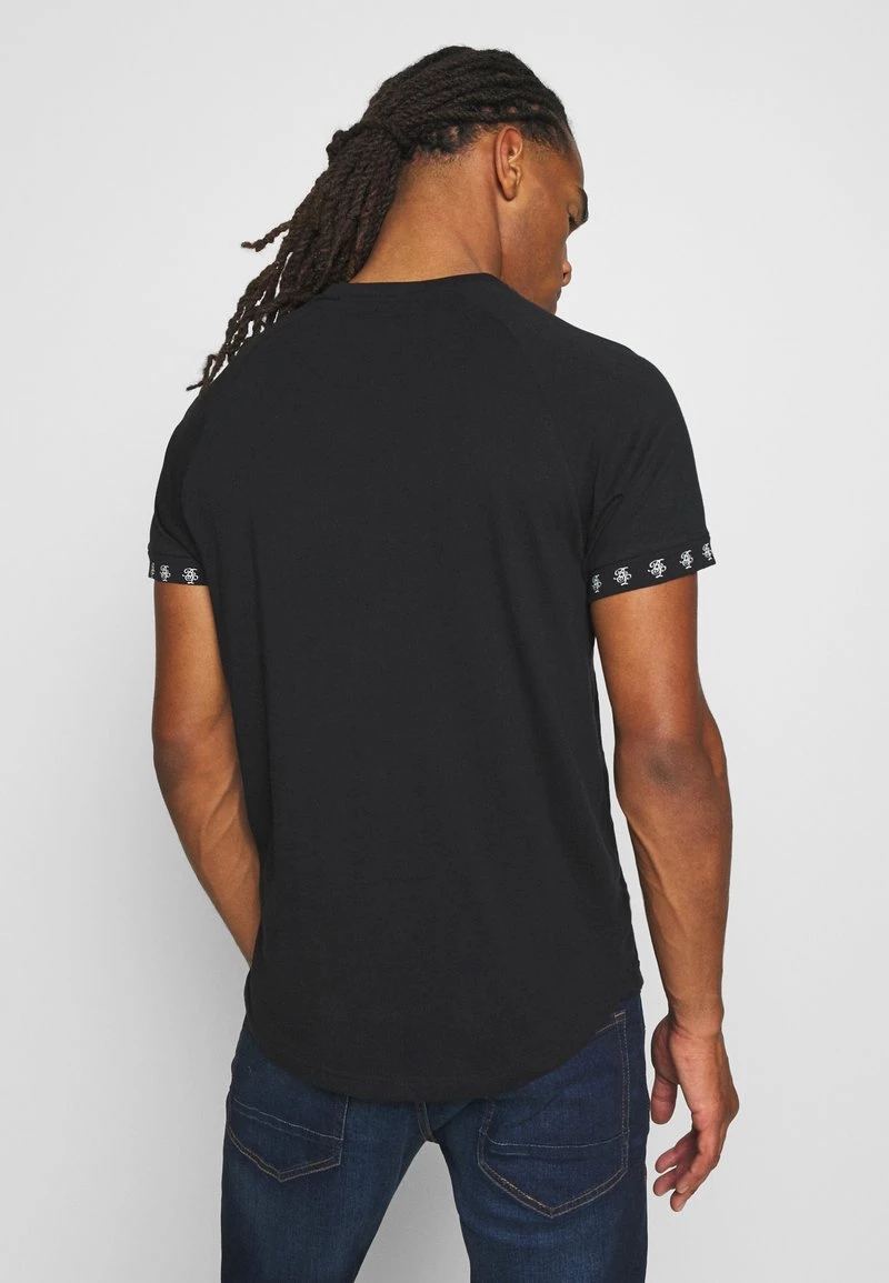 Mejor trato 😀 Brave Soul Camiseta Estampada - Jet Black/ Red, Hombre ❤️ - Imagen 3