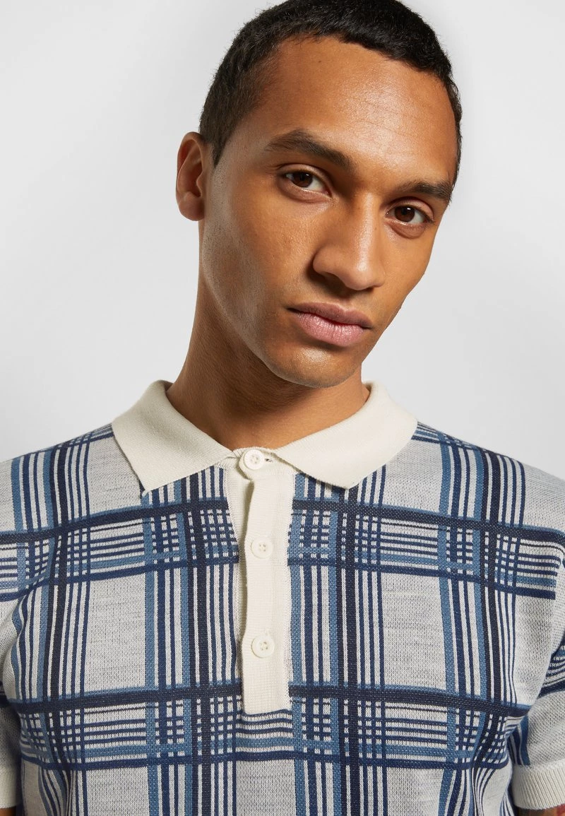 Toma de corriente 👍 Brave Soul JAXON - Polo - Ecru/navy, Hombre 🧨 - Imagen 7