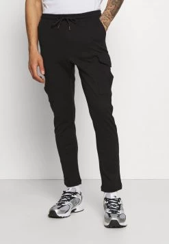 10 mejores 🥰 Brave Soul ROCKERPLAIN - Pantalones Cargo - Black, Hombre 💯