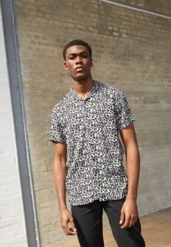 Las mejores reseñas de 🥰 Brave Soul PANTHERA - Camisa - Grey/multicolour Leopard, Hombre 😀