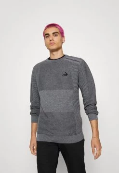 ofertas ✔️ Brave Soul STAFFORD - Jersey De Punto - Dark Grey Marl/vintage White, Hombre 👍