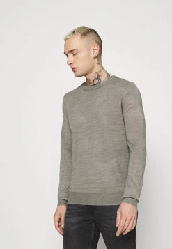 Gran venta 🤩 Brave Soul PARSECL - Jersey De Punto - Silver Grey Marl, Hombre ✨
